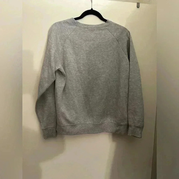 Grey Polaroid Crewneck Fleece Sweatshirt - Picture 3 of 5